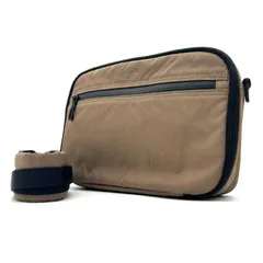 PELLE MORBIDA ペッレモルビダ HYDROFOIL ショルダーバッグ クラッチバッグ ポシェット サコッシュ クロスボディバッグ 2way ベージュ ナイロン ハイドロフォイル 撥水 三層構造のサムネイル
