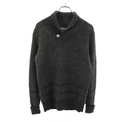 BEAMS LIGHTS ビームスライツ ウールブレンド 長袖 ショールカラー セーター L グレー ニット メンズ 古着のサムネイル