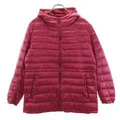 UNIQLO ユニクロ ウルトラライトダウンジャケット XL レッド系 レディース 古着