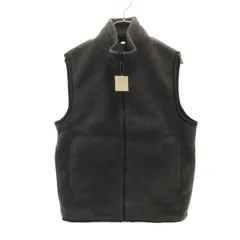 未使用 MUJI 無印良品 フリース ベスト M グレー系 良品計画 タグ付き 未使用 メンズ 古着