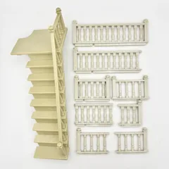 【パーツ売り】シルバニアファミリー あかりの灯る大きなお家 階段・柵