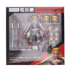 ANIPLEX+한정 BUZZmod.(바즈모드) 연옥 안주로(렌고쿠 쿄쥬로) 귀멸의 칼날 1/12 완성품 가동 피규어(MD20-0203001) 애니플렉스