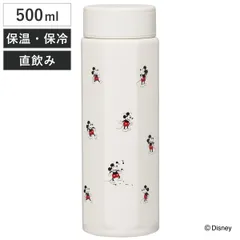 水筒 500ml 八角ステンレスボトル ミッキーマウス （ 保温 保冷 保温保冷 直飲み マグボトル スクリュー マグ ボトル 広口 キッズ 子ども キャラクター ミッキー 直のみ ステンレスボトル キャラ ）)