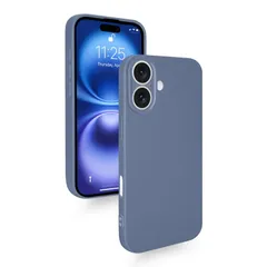【数量限定】iPhone16 用の ケース シリコン 耐衝撃 カバー 軽量 薄型 柔軟 アイフォン16 スマホケース レンズ保護 ワイヤレス充電 マット質感 指紋防止 擦り傷防止 落下防止 滑り止め ストラップホール付き (グレー)