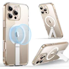 【新着商品】【スタンド内蔵・Magsafe対応】ESR iPhone 16 Pro Max ケース スタンド付き いphone16promax ケース magsafe 対応 iphone16promax 専用 より強いマグネット クリアケース 角度調節可能フリ