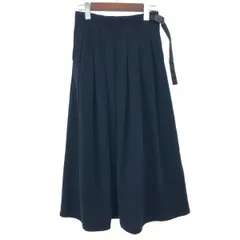Gramicci グラミチ ウール プレイティド ロングスカート サイズ:S ロング/フレア    ネイビー レディース / 240001189966のサムネイル