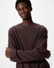 (新品) UNIQLO ユニクロ カシミア セーター XLサイズ DARK BROWN カシミアセーター