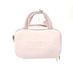 furfur ファーファー マイクロスクエアボストンバッグ      ピンク レディース / 240001189812