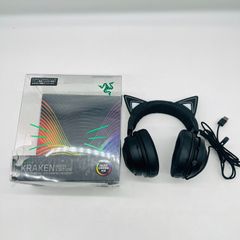 YOWU SELKIRK猫耳ヘッドホン LED搭載 専用ケース付 - メルカリ