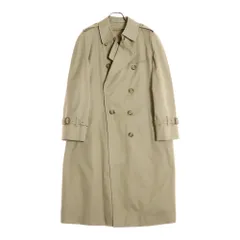 BURBERRYS (バーバリーズ) ノバチェック総柄ライナー付き コットン トレンチ ロング コート ベージュ