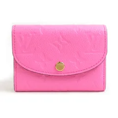 ルイ ヴィトン LOUIS VUITTON コンパクトウォレット  コインケース モノグラム アンプラント ポルトモネ ロザリ M82485