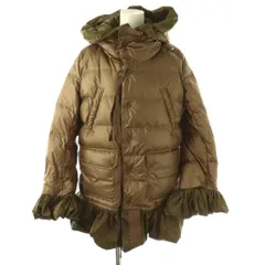 モンクレール MONCLER ×Sacai SERI ダウンジャケット フード 1 ブラウン /ES ■OSのサムネイル