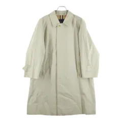 BURBERRYS (バーバリーズ) 裏地ノバチェック総柄 コットン ステンカラーコート ベージュ