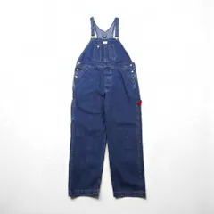POLO JEANS ( RALPH LAUREN ) 90年代 デニム オーバーオール L インディゴ コットン