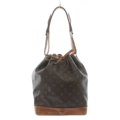 ルイヴィトン LOUIS VUITTON ノエ モノグラム ショルダーバッグ トート ワンショルダー PVC レザー 巾着 総柄 茶色 ブラウン M42224 /XZ ■OH ■GY17