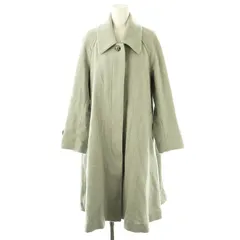 ココディール COCO DEAL ステンカラーフレアコート アウター ロング シルク混 1 ミントグリーン /DO ■OS