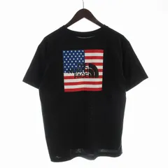 ザノースフェイス THE NORTH FACE Tシャツ カットソー 半袖 プリント L 黒 ブラック NT32145 /EE