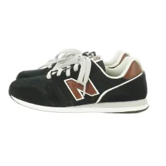 ニューバランス NEW BALANCE 373 スニーカー ローカット レースアップ スエード ロゴ 24cm 黒 ブラック ML373SK2 /AO4 ■GY35