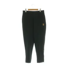 ナイキ NIKE スリムフィット パンツ L 黒 ブラック ロゴパッチ 裾ジップ /AG ■OS