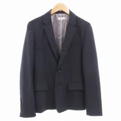 インプ IMP テーラードジャケット ブレザー シングル 2B センターベント 本切羽 M 紺 ネイビー /GV ■GY39
