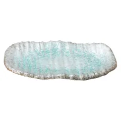 青釉 １０号長角皿（太）