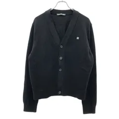 Acne Studios アクネストゥディオズ Vネックコットンカーディガン FA-UX-KNIT000110 ブラック Mのサムネイル