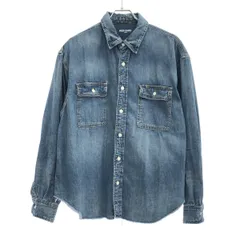 RED CARD レッドカード 24SS L'Appartement別注 カットオフデニムシャツ 789351AP インディゴブルー 1のサムネイル