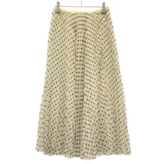 RED VALENTINO レッド ヴァレンティノ ハートプリーツスカート 2R3RAJ756PJ ベージュ ブラック 40のサムネイル
