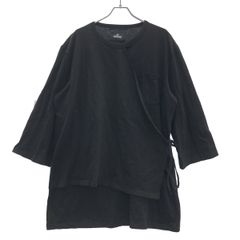SAINT LAURENT PARIS サンローラン パリ ダメージ加工ロゴプリントTシャツ 510086 YB2PJ ブラック S SAINT LAURENT PARIS サンローラン パリ ダメージ加工ロゴプリントT