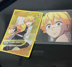 鬼滅の刃 鬼滅の刃 我妻 善逸 レアカード 出品