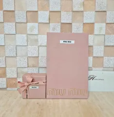 正規品 ミュウミュウ ボックス+お買い物バッグ+リボン フール 付属品 ミュウミュウ お買い物バッグ ミュウミュウ