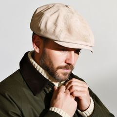 美品　リアルマッコイズ　ジョーマッコイ　レザーキャスケット　スエード 美品 リアルマッコイズ ジョーマッコイ レザーキャスケット スエード