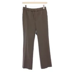 イエナ IENA ハイストレッチイージーパンツ スラックス ウエストゴム ワンカラー ウール混 36 グレー 23030900096030 /BB