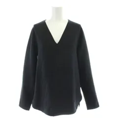 モガ MOGA カットソー 長袖 2 黒 ブラック Ｖネック /AP