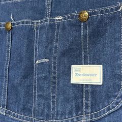 70's 80sKEY IMPERIAL ヘリンボーンオーバーオール USA製 - メルカリ
