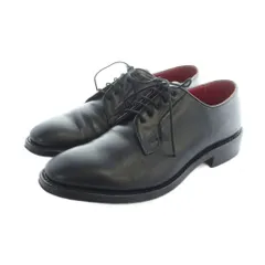 リーガル REGAL ローファー ビジネスシューズ レースアップ ロゴ レザー 24cm 黒 ブラック ■GY19 /MQ