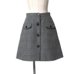 MIUMIU ミュウミュウ ミニスカート サイズ40 グレンチェック 台形