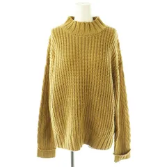 ムルーア MURUA ケーブルニット セーター F イエローベージュ /DO ■OS ■GY39 ■AX