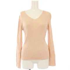 イエナ IENA リブニット セーター 長袖 Vネック ピンク 20080900219010 /TK