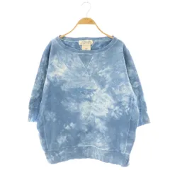 レミレリーフ REMI RELIEF ハーフスリーブ タイダイスウェット プルオーバー F ライトブルー /HK ■OSのサムネイル