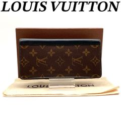 ルイヴィトン モノグラム ポルトモネビエ トレゾール 二つ折り財布