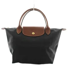 ロンシャン LONGCHAMP ルプリアージュS トートバッグ ハンドバッグ ナイロン 黒 ブラック /AN32