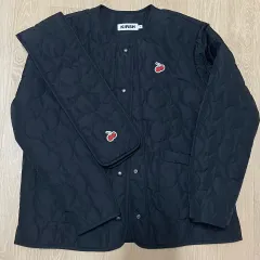 キルシー さくらんぼ キルティング ジャケット マフラー セット 軽量ダウン