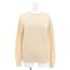 スローン SLOANE 14G コットン天竺クルーネックニット カットソー 長袖 2 アイボリー /MI ■OS