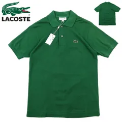 【B3748】【未使用品】【定価16,500円】LACOSTE ラコステ ポロシャツ トップス ワニ刺繍 L1212LJ-99 一部難有 サイズ2/XS