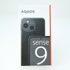 即発送 新品未開封 SHARP AQUOS sense 9 128gb ブラック - メルカリ