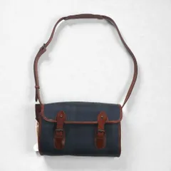 Polo Ralph Lauren ブラックウォッチ ショルダーバッグ グリーン PVC レザー チェック