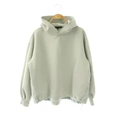 23区 オンワード樫山 24AW コンフォートダンボールジャージー パーカー スウェット プルオーバー 38 ライトグリーン /CX ■OSのサムネイル