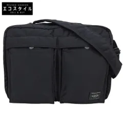 PORTER ポーター 新品同様 TANKER タンカー ナイロン ショルダーバッグ L メンズ ブラック 622-68810