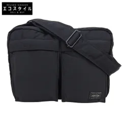 PORTER ポーター 新品同様 TANKER タンカー ナイロン ショルダーバッグ L メンズ ブラック 622-68810
